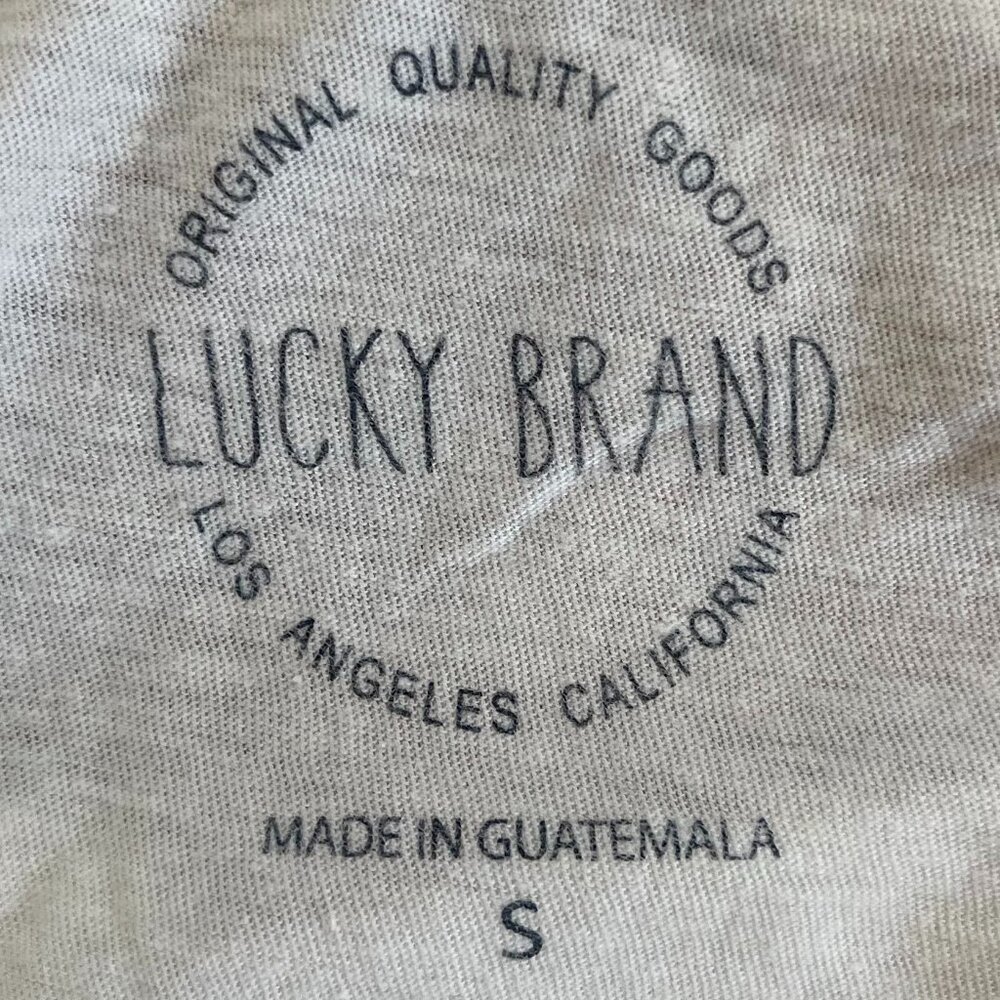 Lucky Brand Graphic Tank Top, Womens Size S - Picture 4 of 4